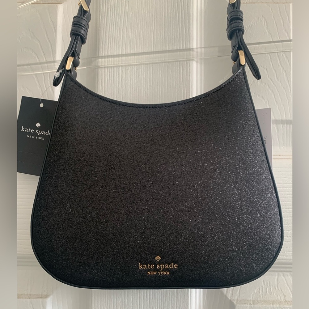 Kate Spade ~ Black Glitter Purse
